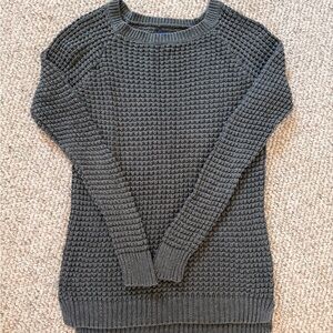 American Eagle Outfitters Charcoal Knit Jegging Sweater